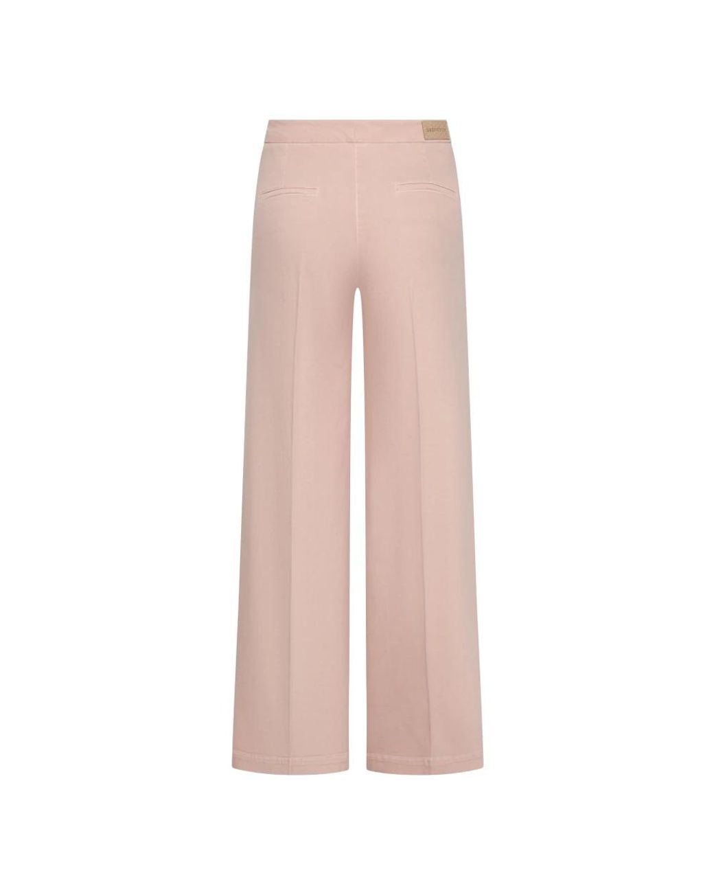 Seductive Pink Wide Trousers