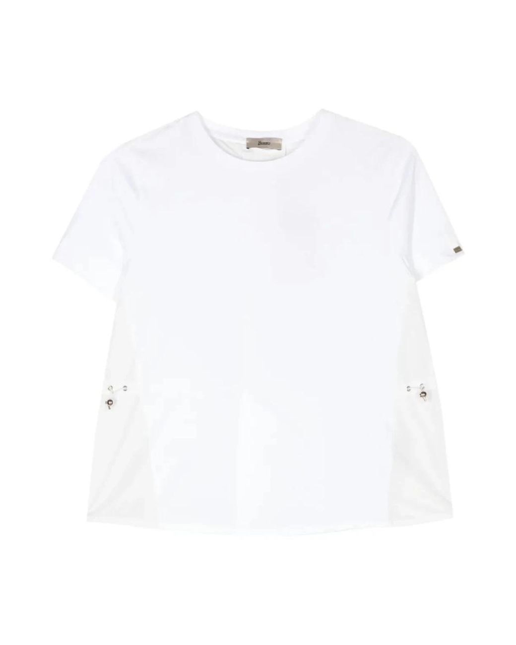 Herno White T-Shirts