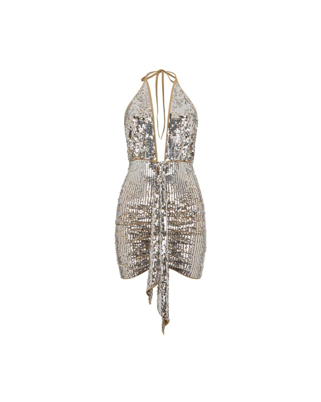 DSquared² Gray Party Dresses