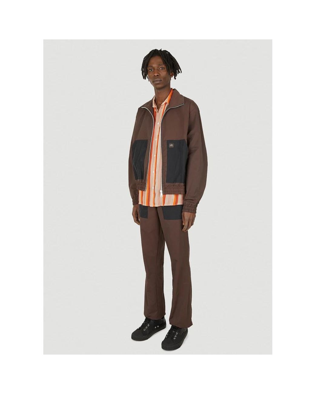 Straight Trousers (DI)VISION de hombre de color Gray