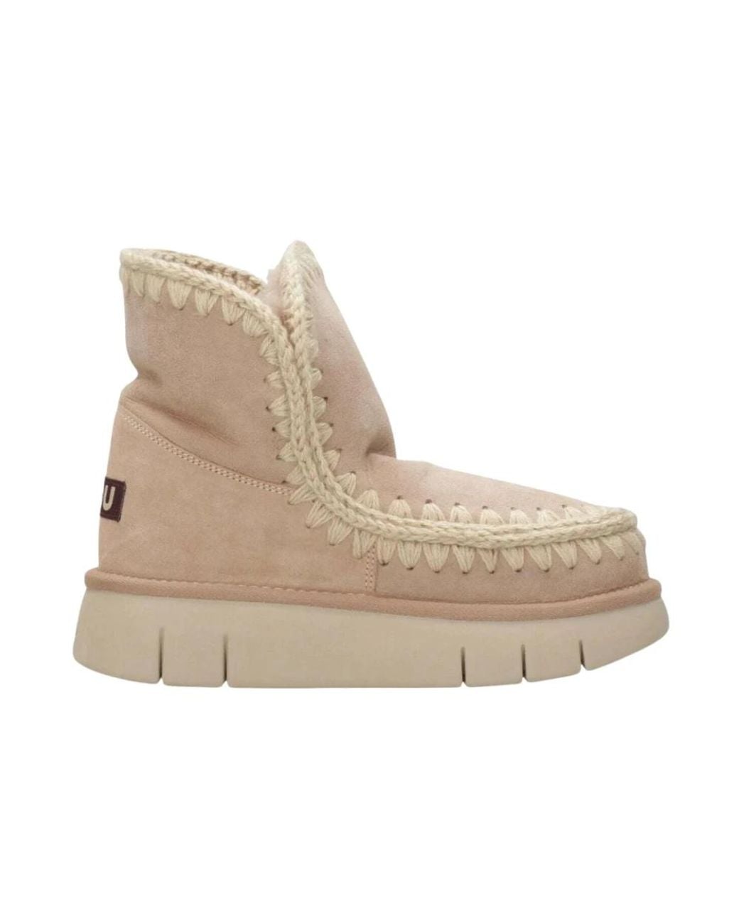Mou Natural Winter Boots