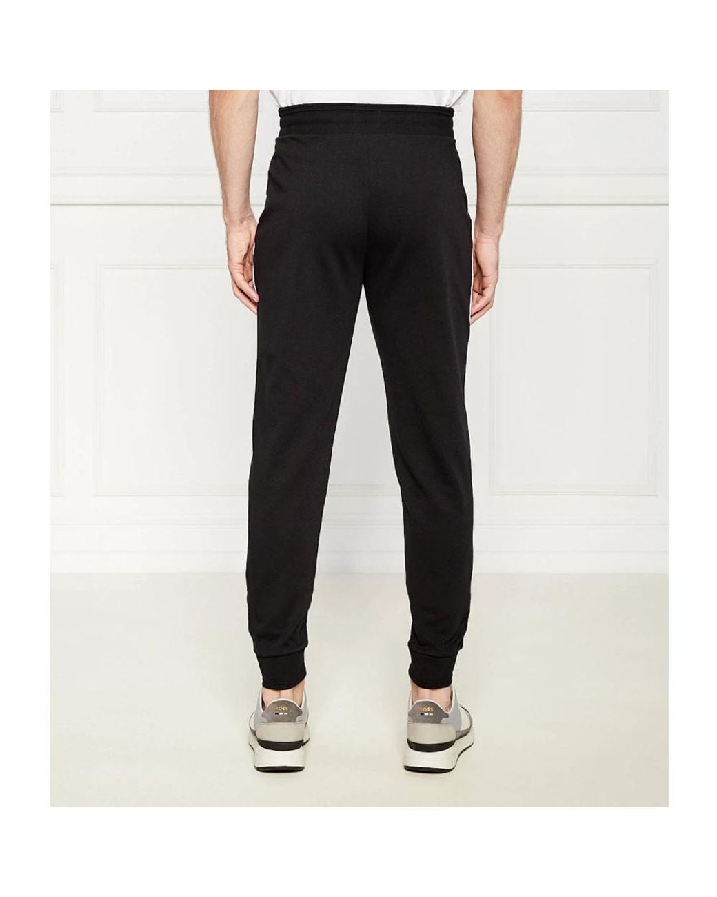 HUGO Black Sweatpants for men