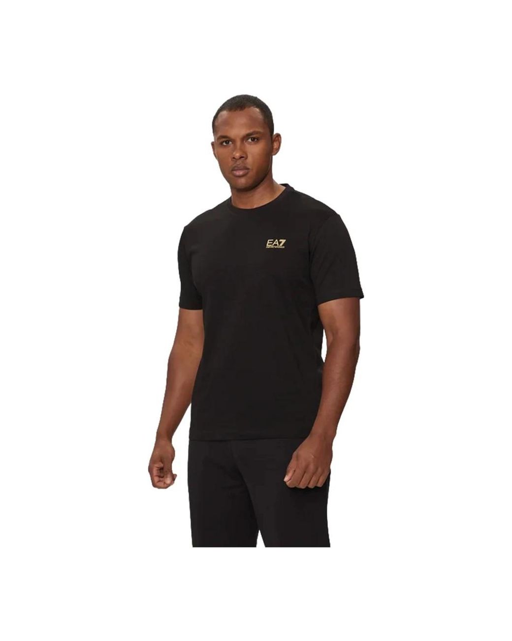 T-Shirts EA7 pour homme en coloris Black