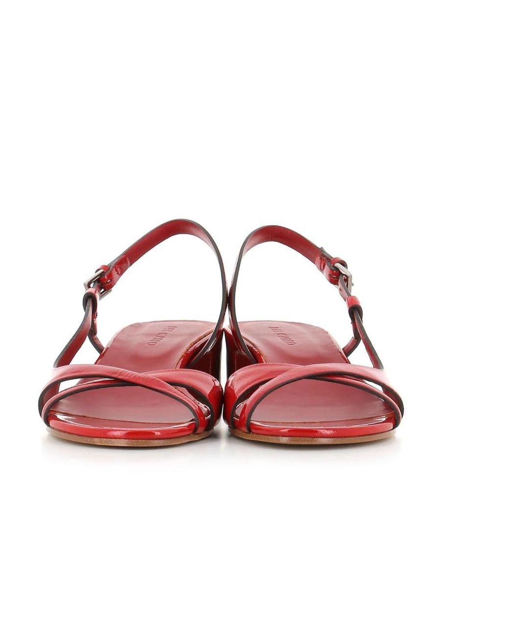 Roberto Del Carlo Red High Heel Sandals