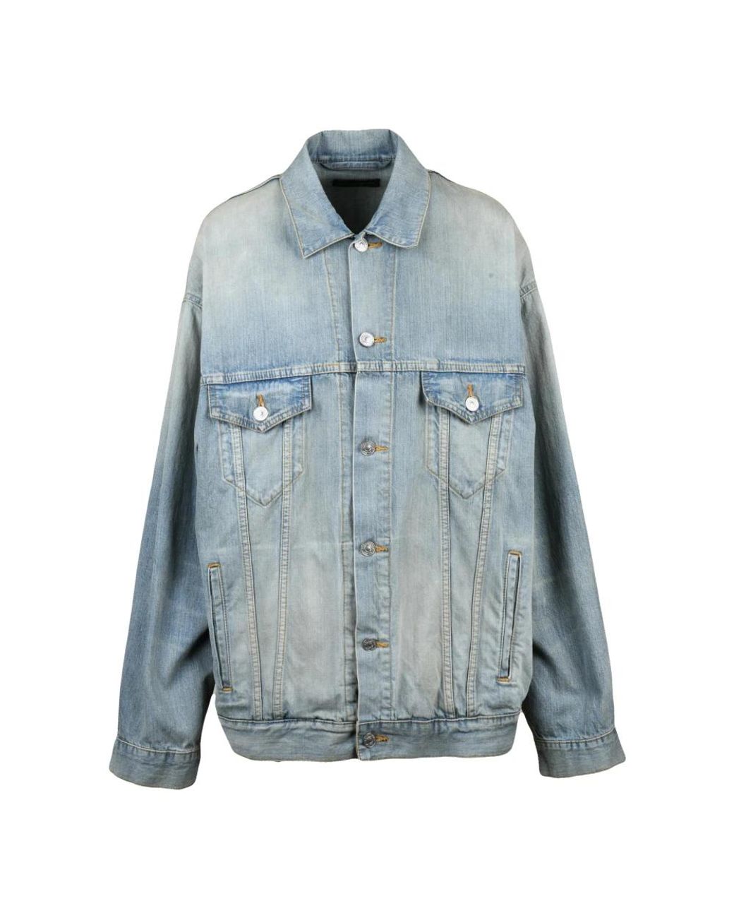 Balenciaga Blue Denim Jackets