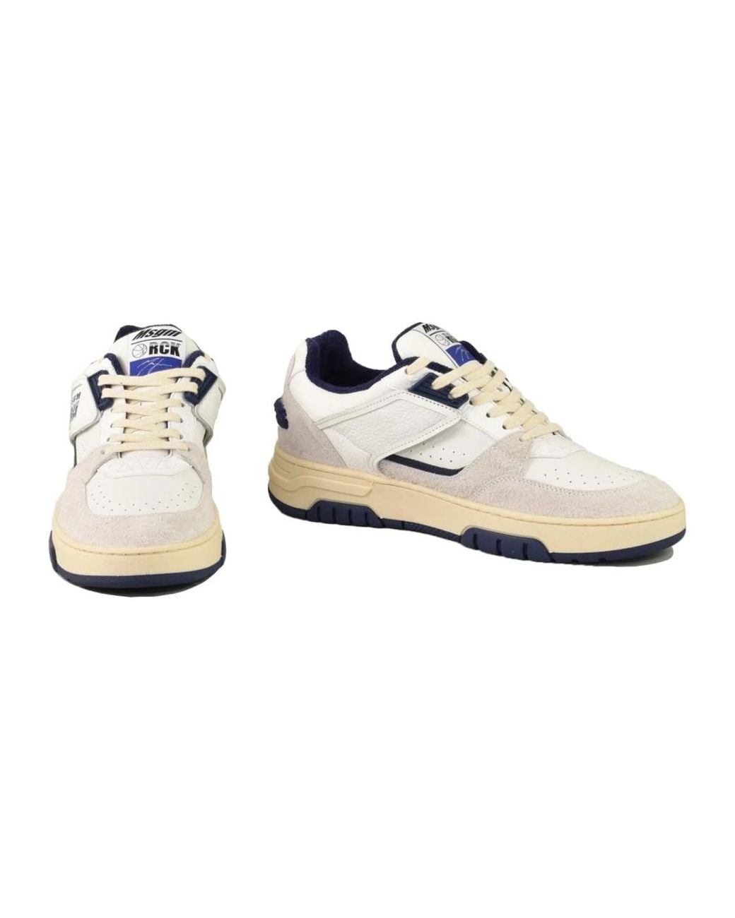 MSGM White Sneakers for men