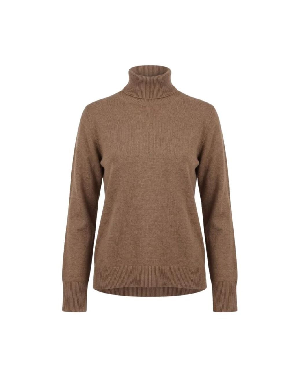 Max Mara Brown Turtlenecks