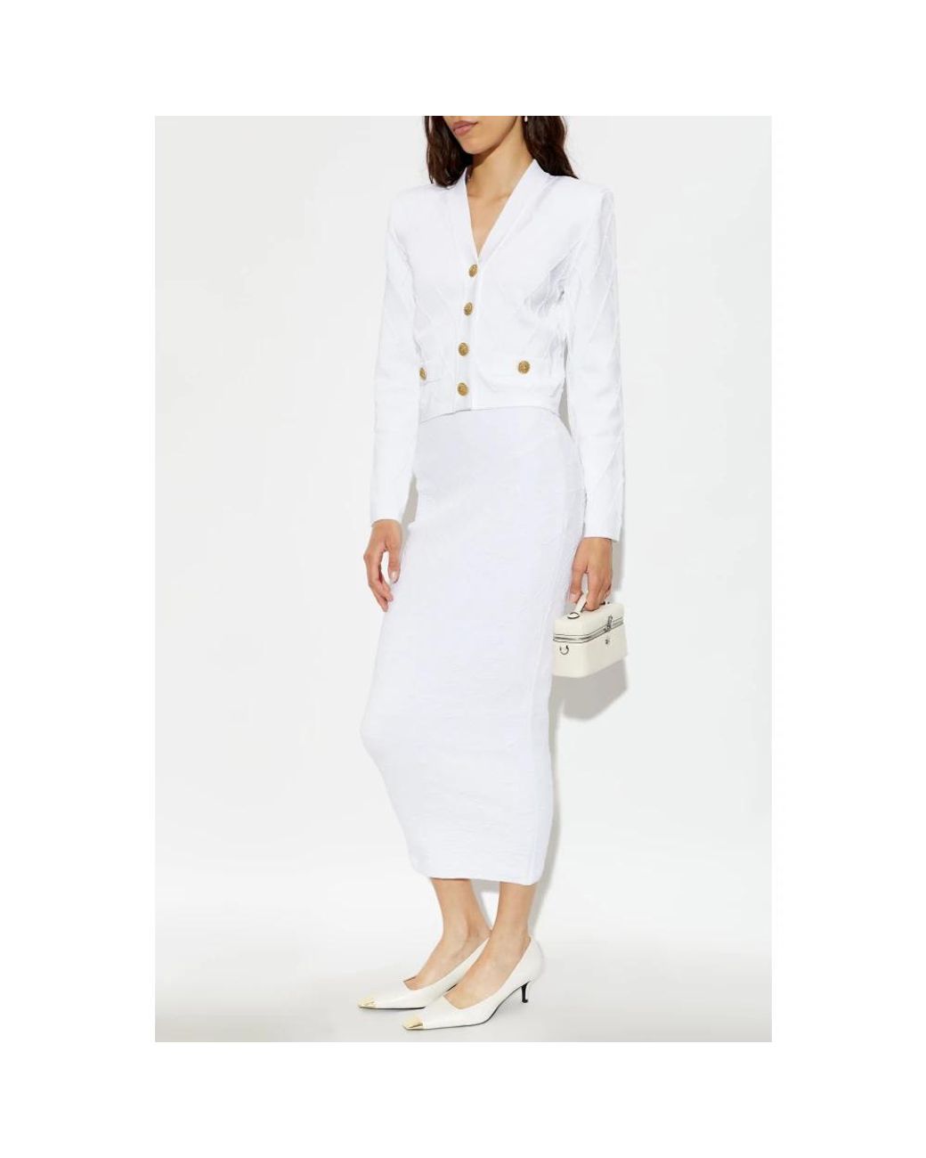 Cardigans Balmain de color White