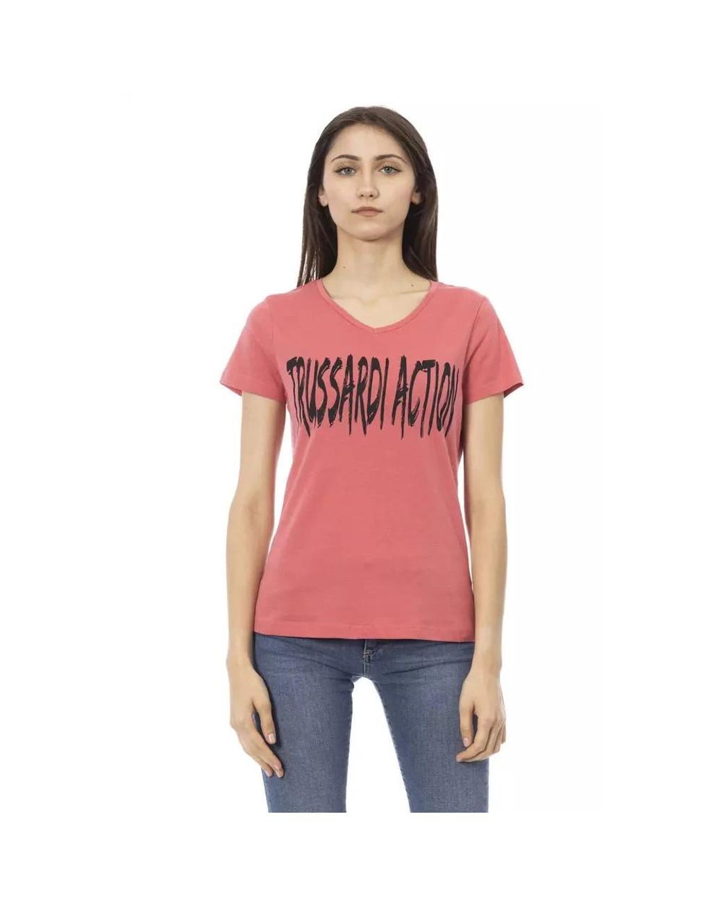 Trussardi Red T-Shirts