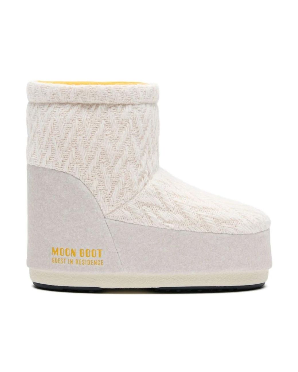 Moon Boot Schoenen ,Wit ,Wol Boots Wit in het White
