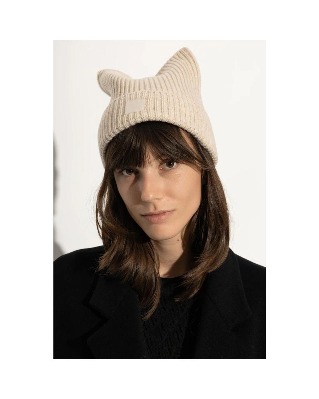 Acne Natural Beanies