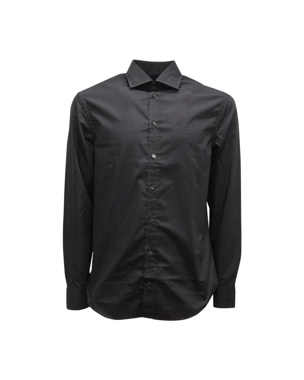 Armani Black Formal Shirts for men