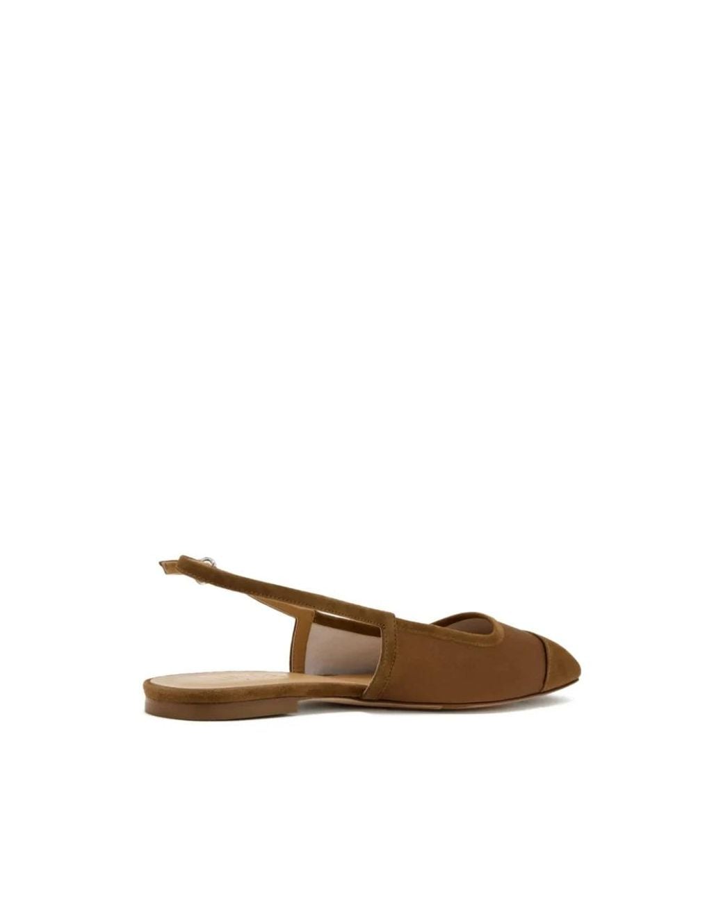 Aeyde Brown Ballerina Shoes
