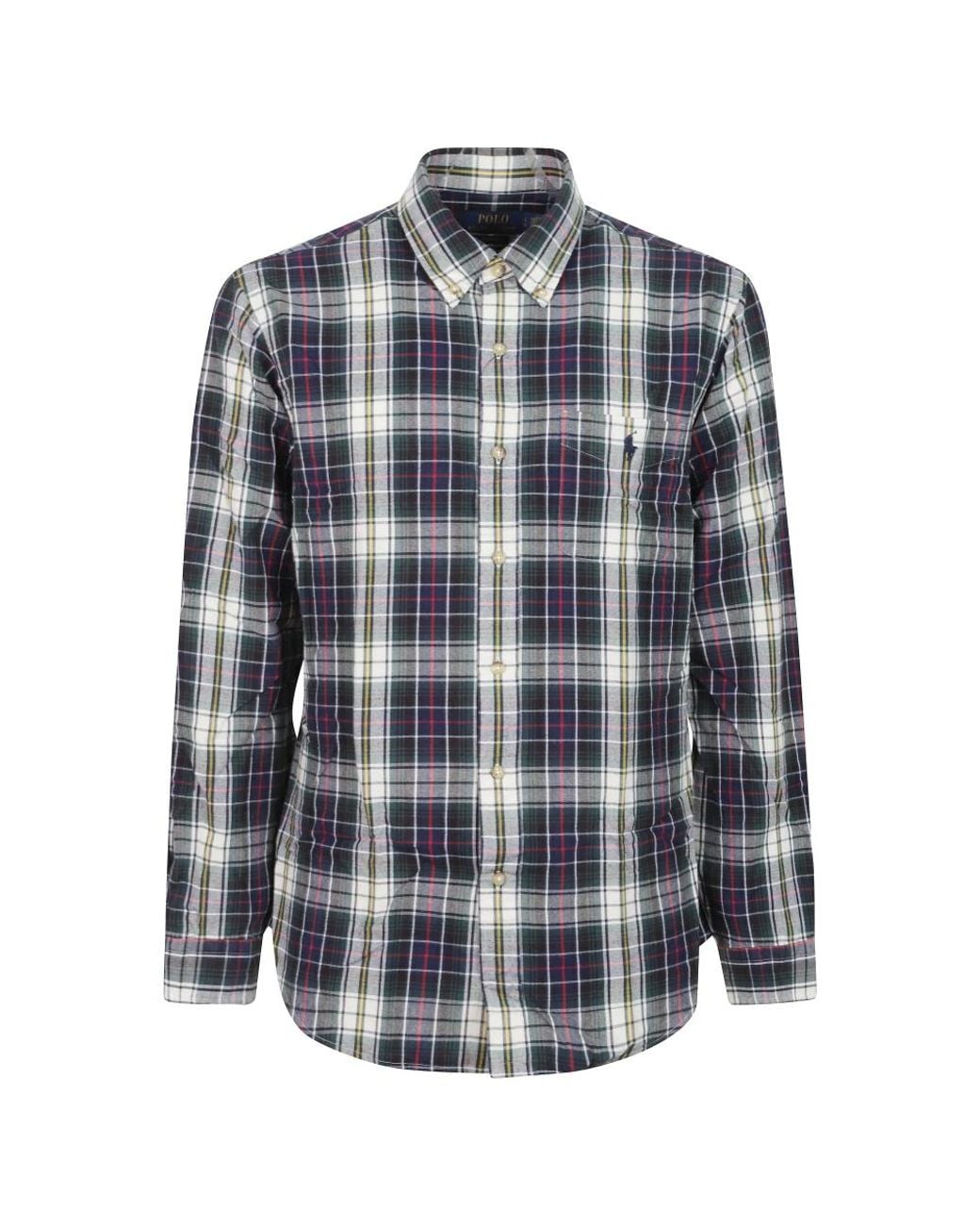 Polo Ralph Lauren Blue Casual Shirts for men
