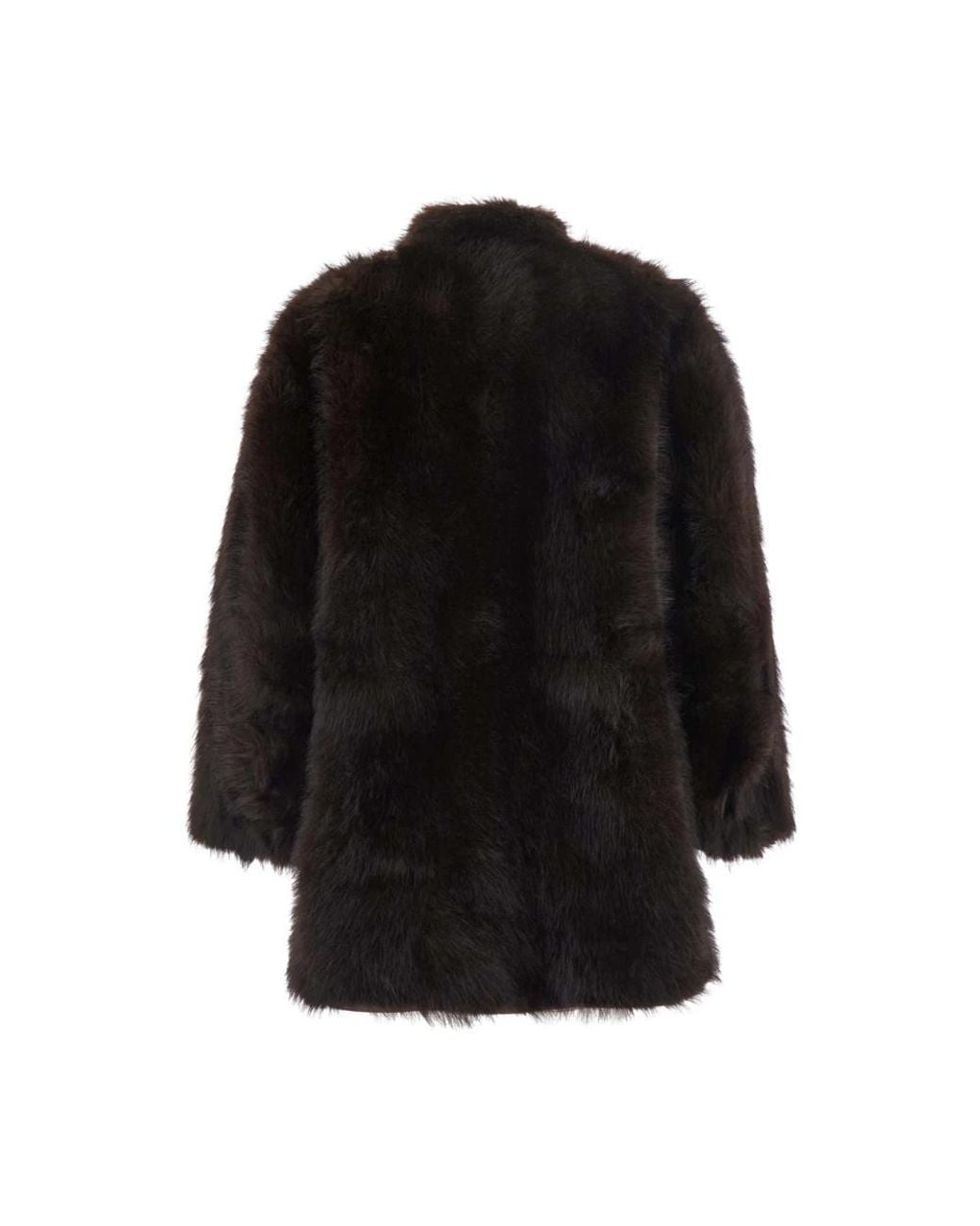 Urbancode Black Faux Fur & Shearling Jackets