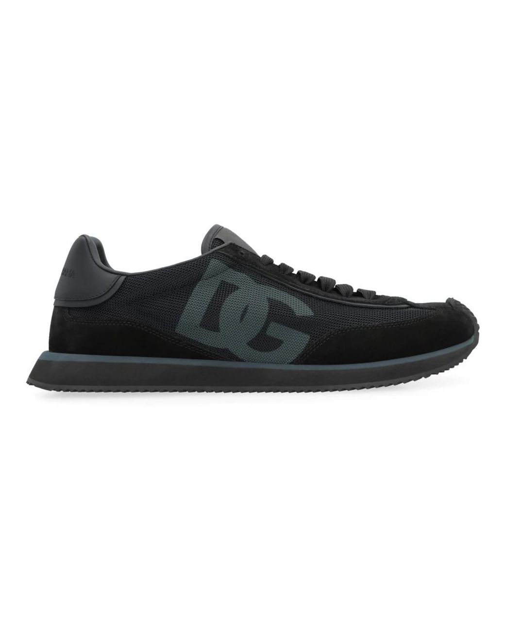Dolce & Gabbana Black Cotton Trench Coat for men