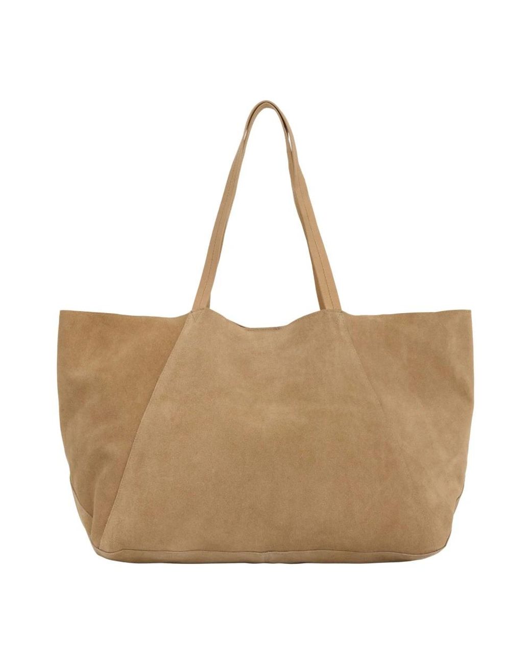 Btfcph Leren Shopper in het Natural