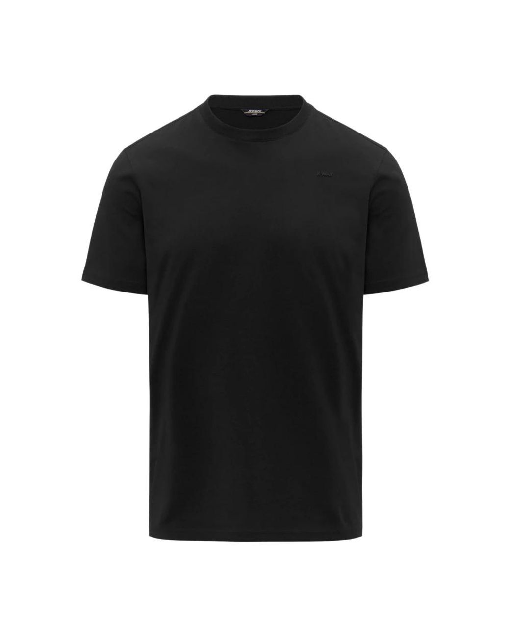 K-Way Black T-Shirts for men