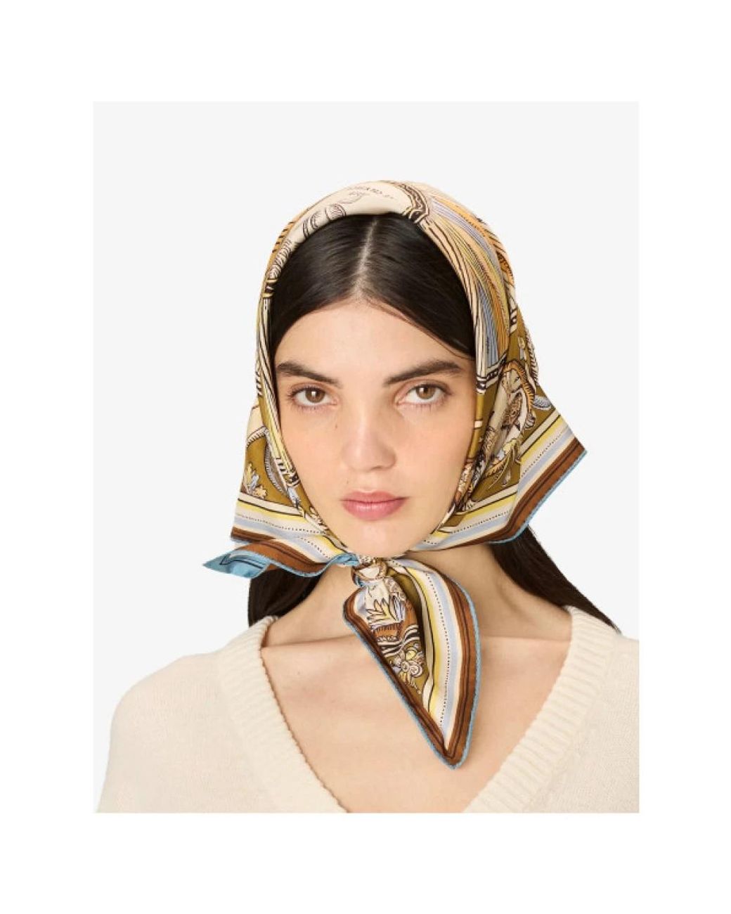 Inoui Edition Metallic Silk Scarves