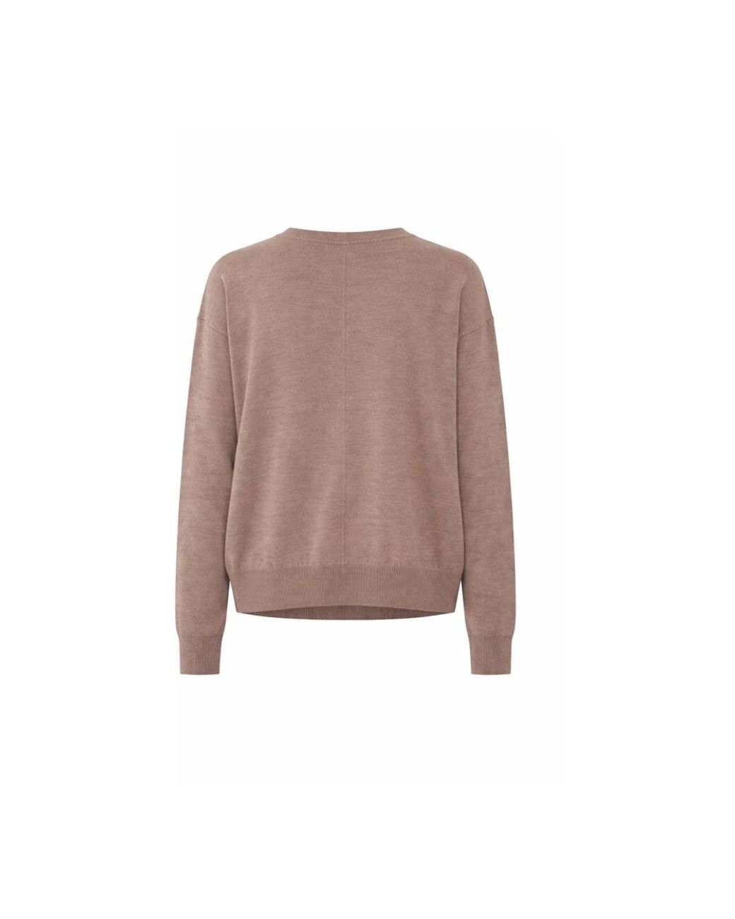 Aragona Brown Round-Neck Knitwear
