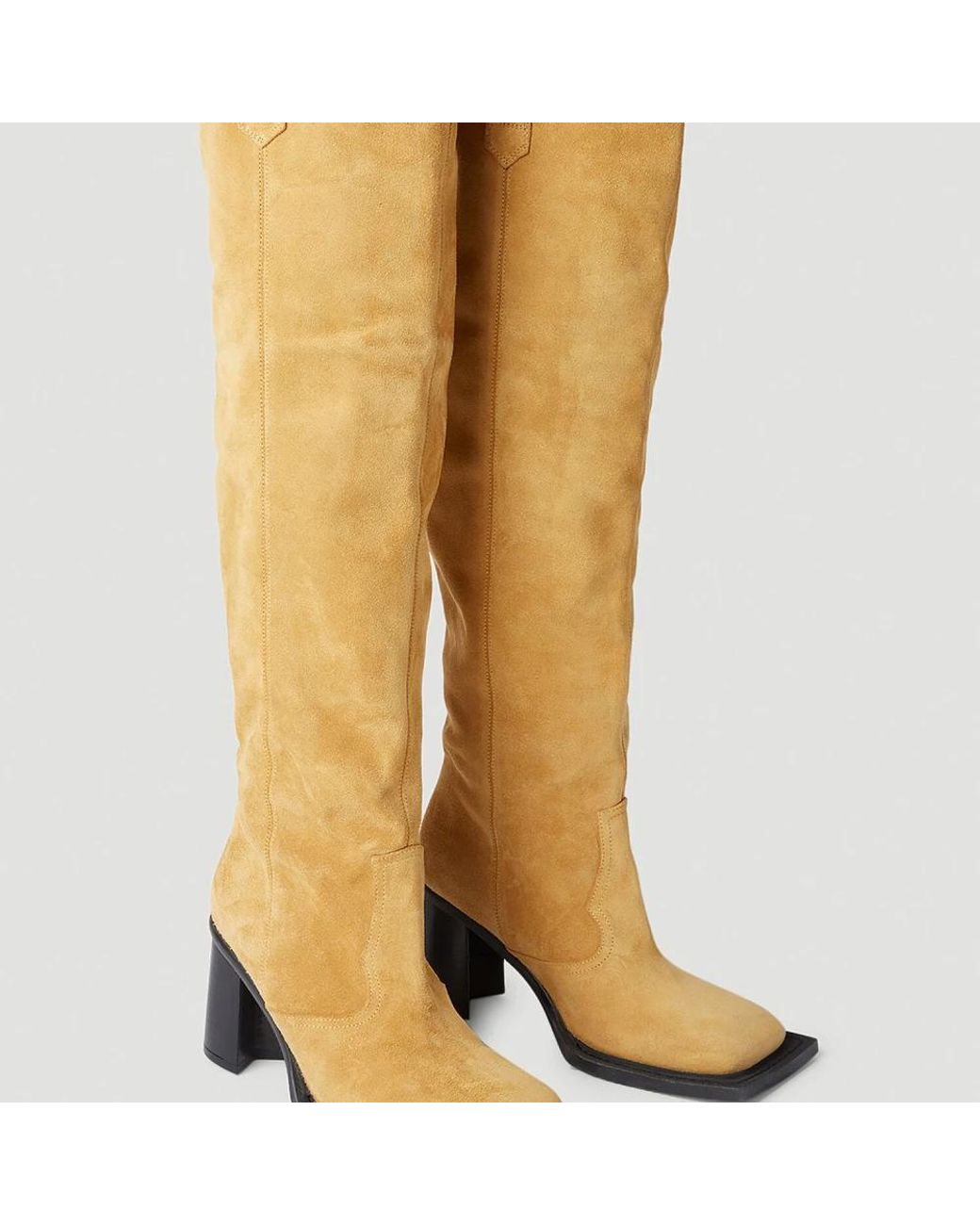 Ninamounah Brown Over-Knee Boots