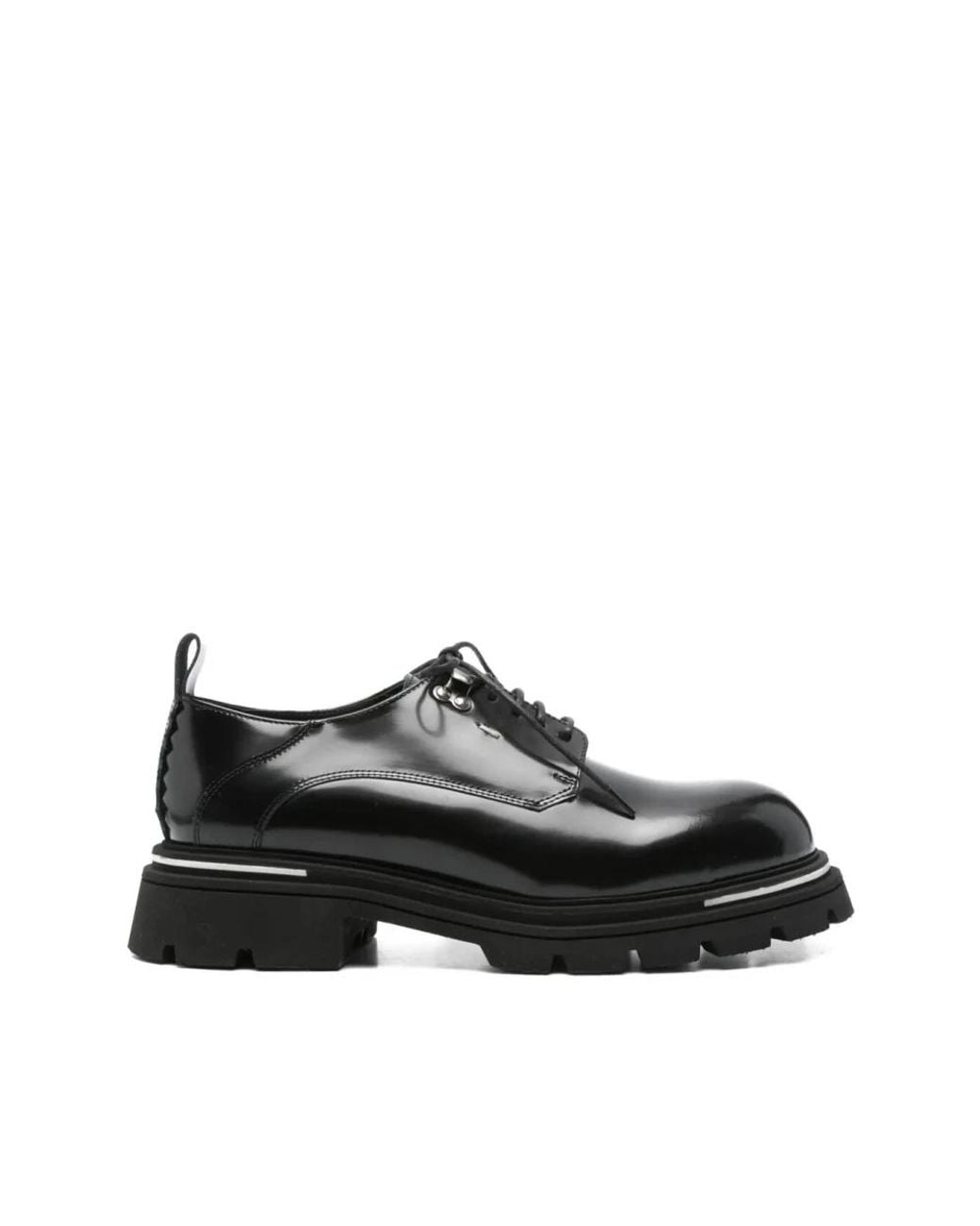 THE ANTIPODE Black Laced Shoes for men