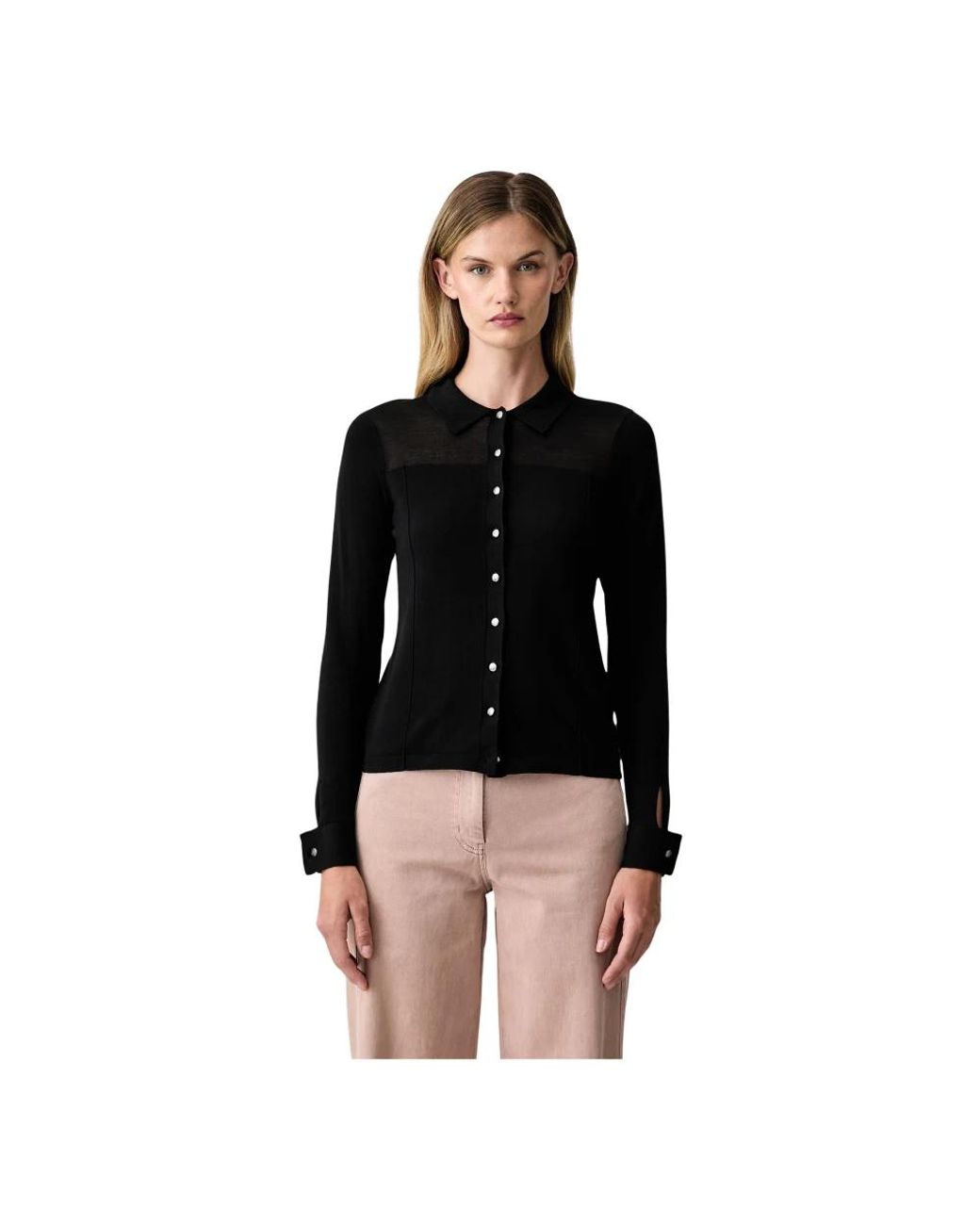 Cardigans DKNY de color Black