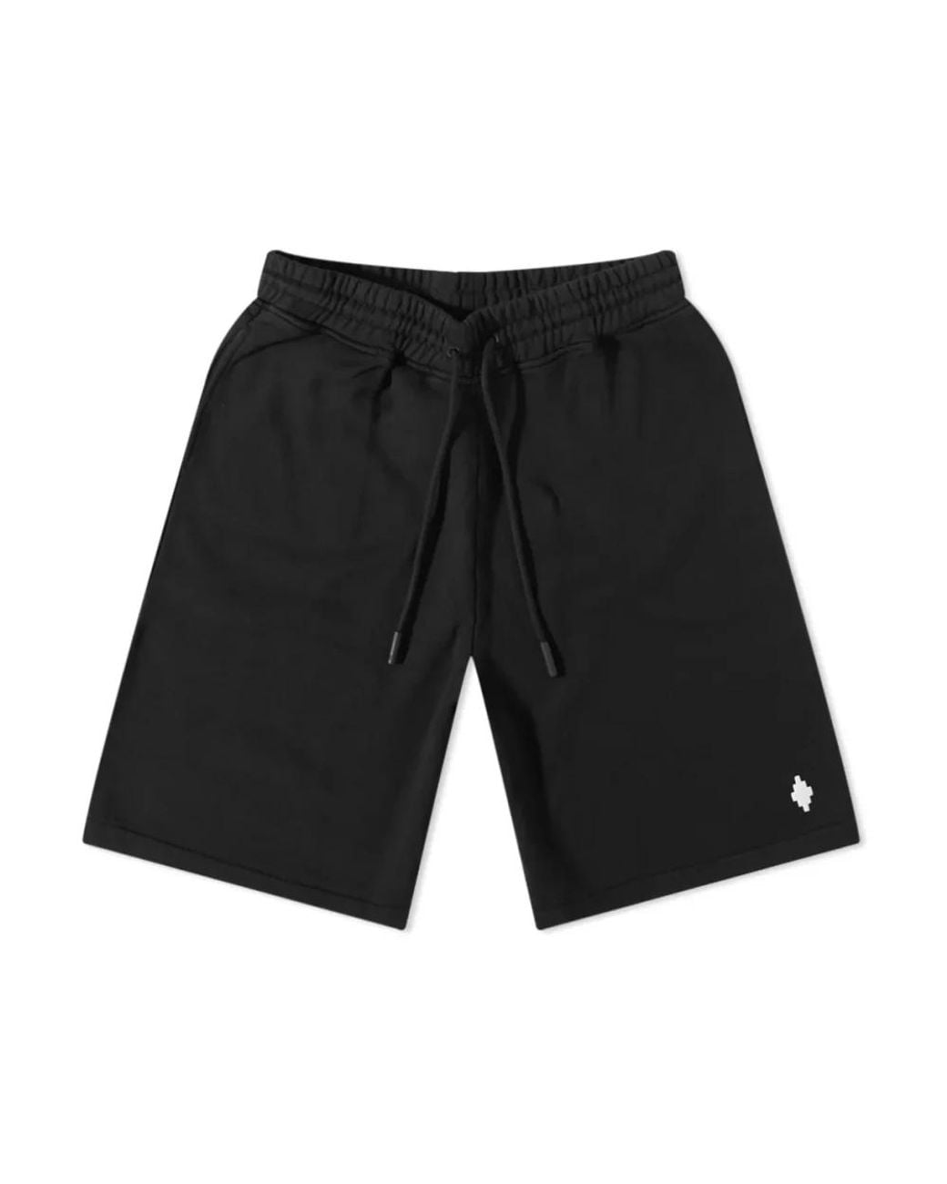 Marcelo Burlon Black Casual Shorts for men
