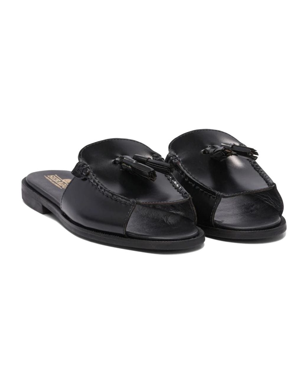 Sebago Black Sliders