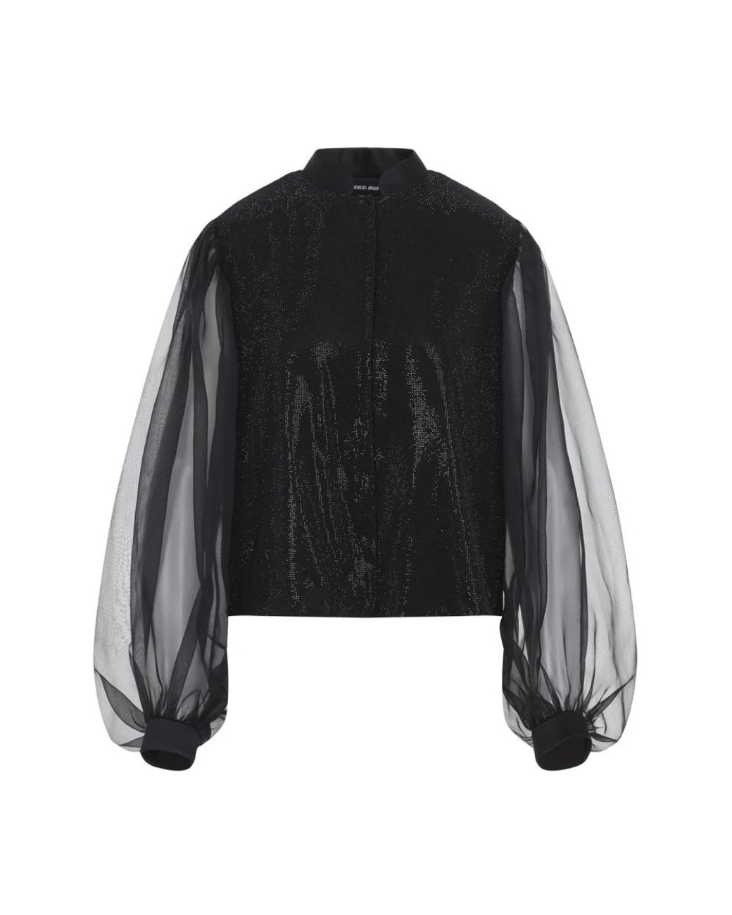 Giorgio Armani Black Blouses