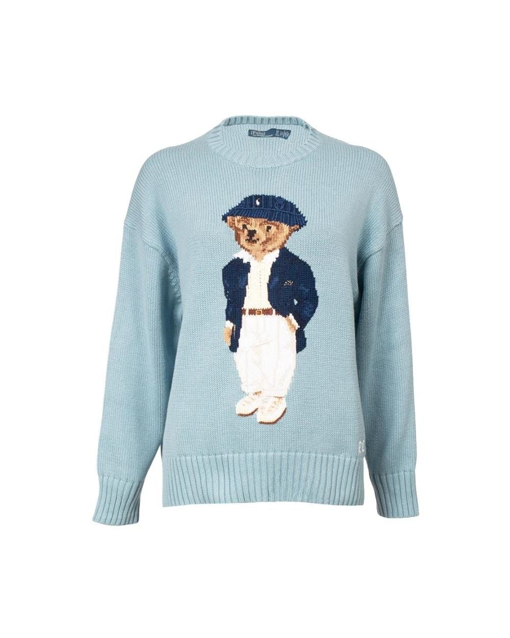 Polo Ralph Lauren Blue Round-Neck Knitwear