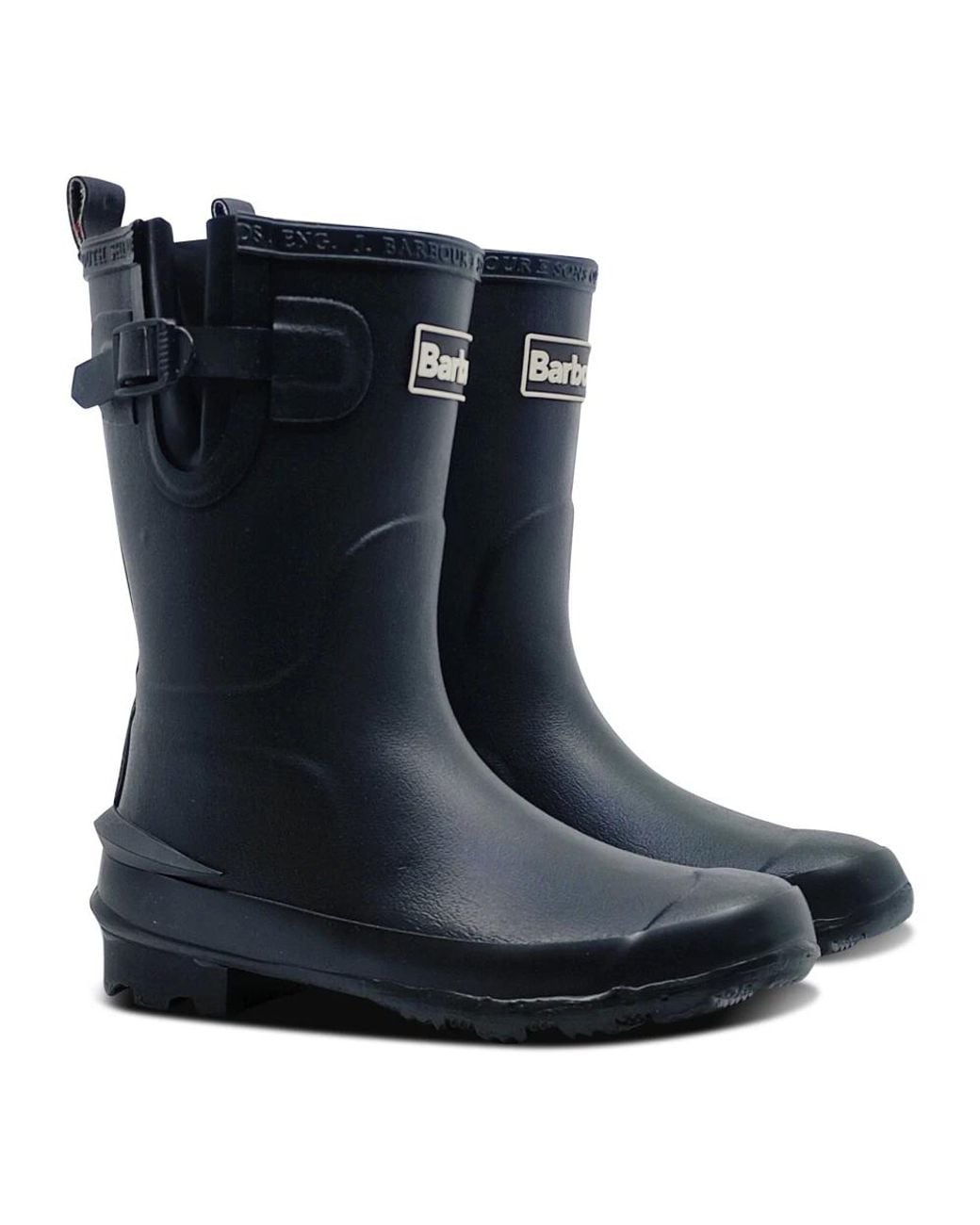 Barbour Blue Wellies