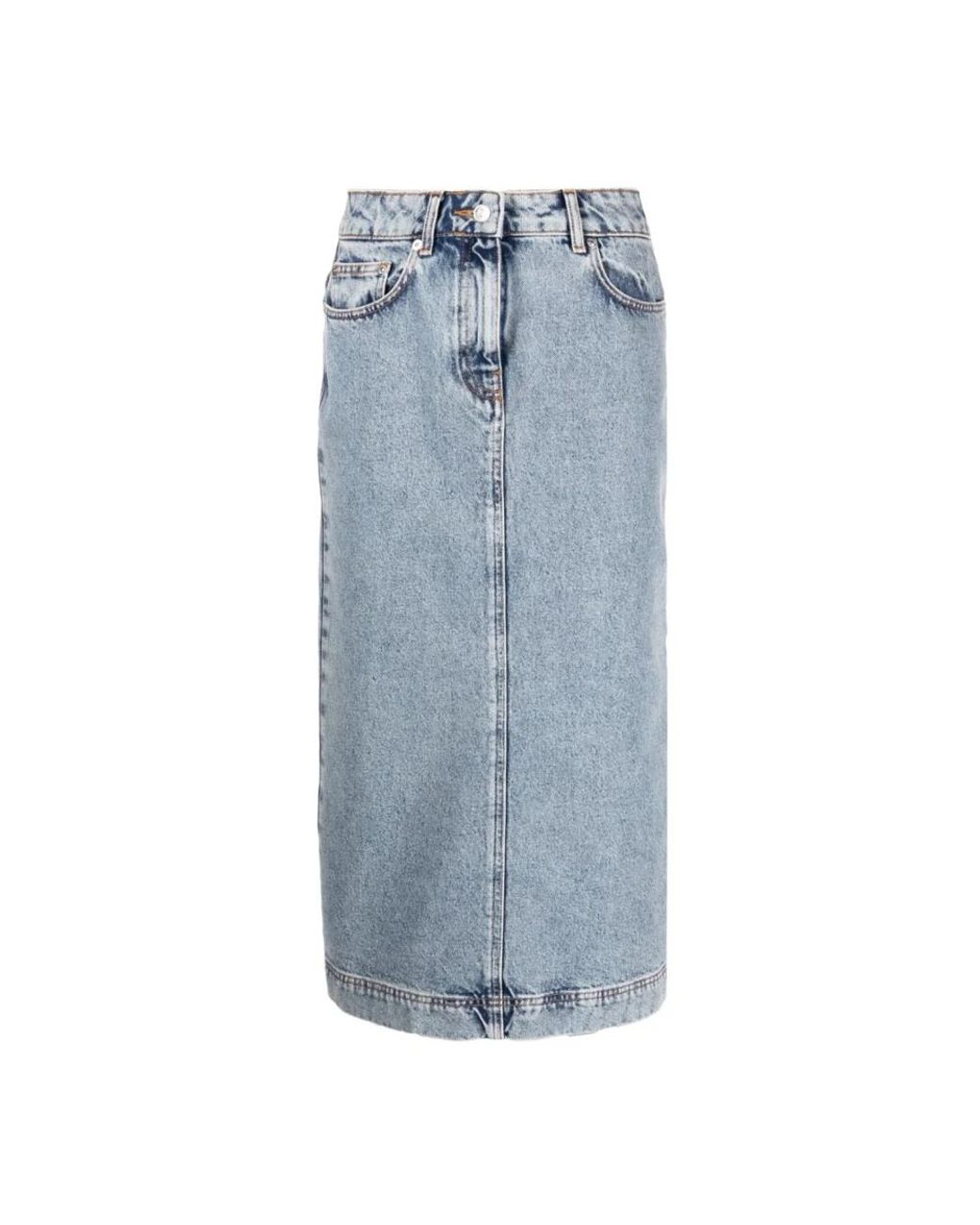 Moschino Blue Denim Skirts