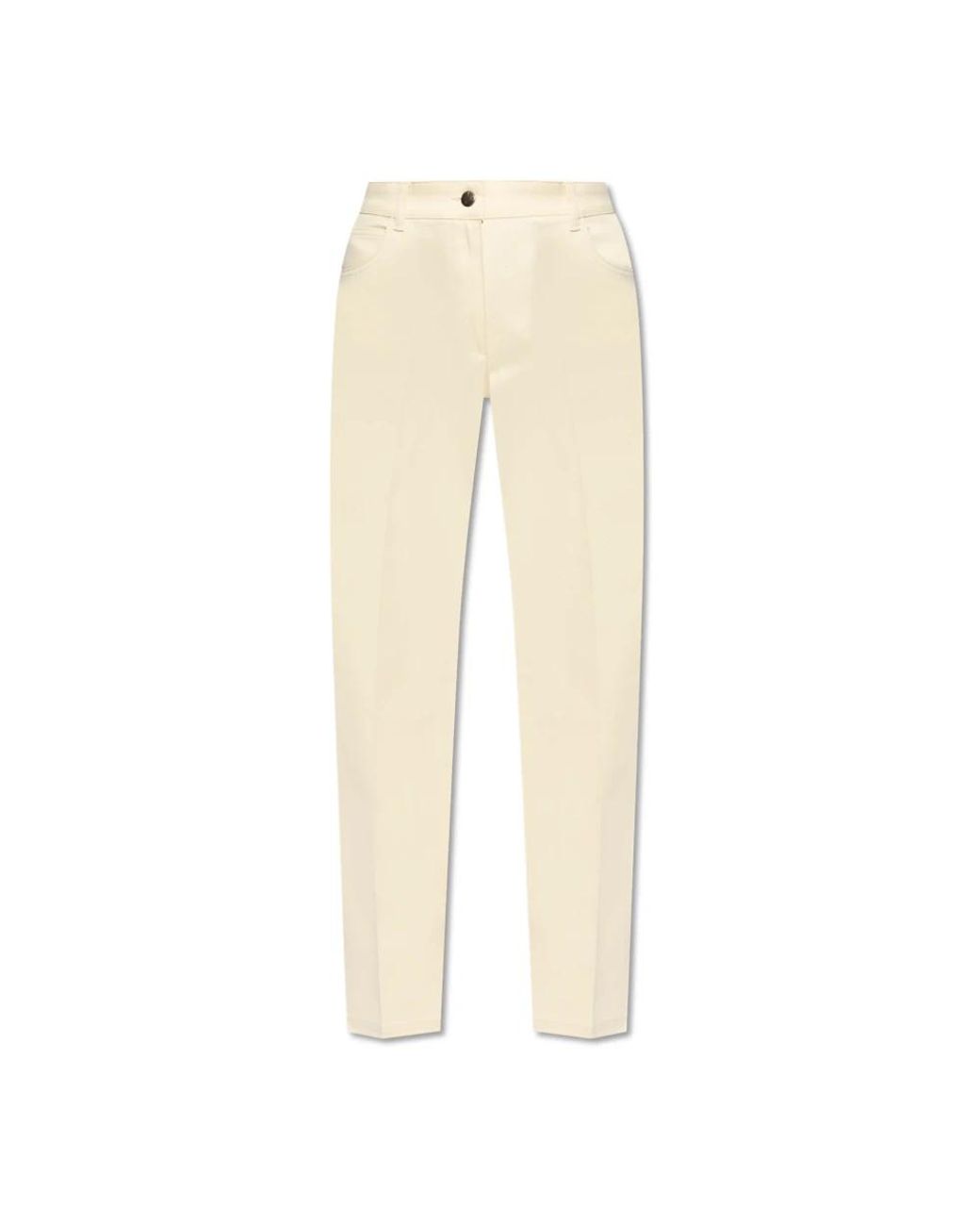 Moncler Broeken ,Katoen Katoenen Broek in het Natural