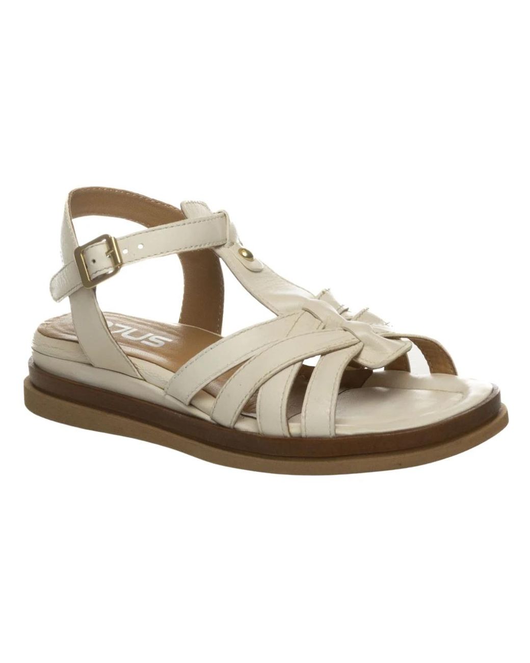 Flat Sandals Mjus en coloris Metallic