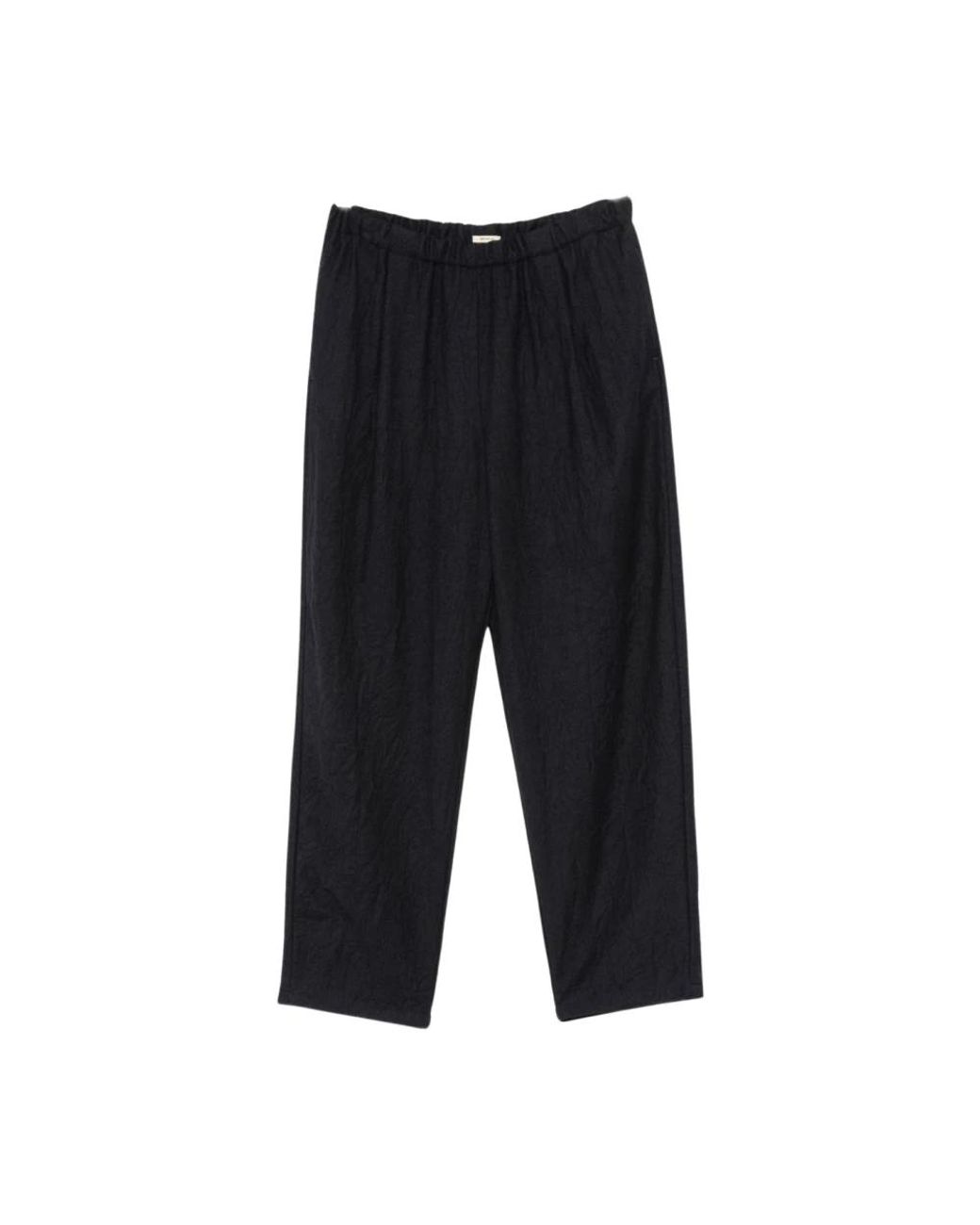 Apuntob Black Wide Trousers