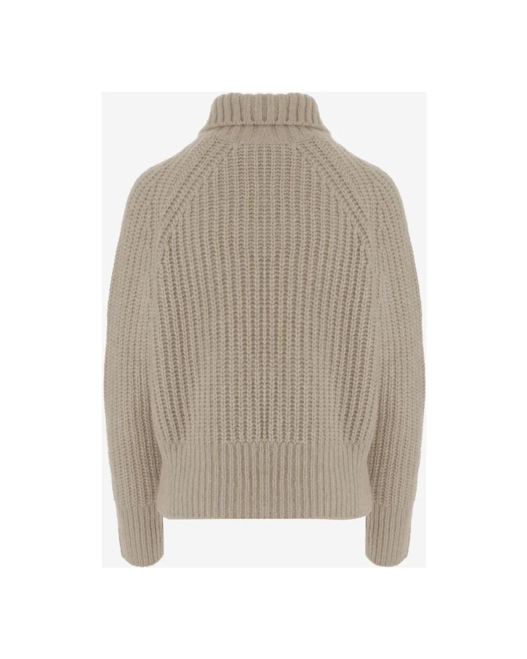 Allude Gray Cashmere Knitwear