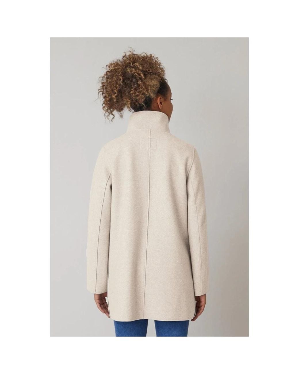 Junge Natural Single-Breasted Coats