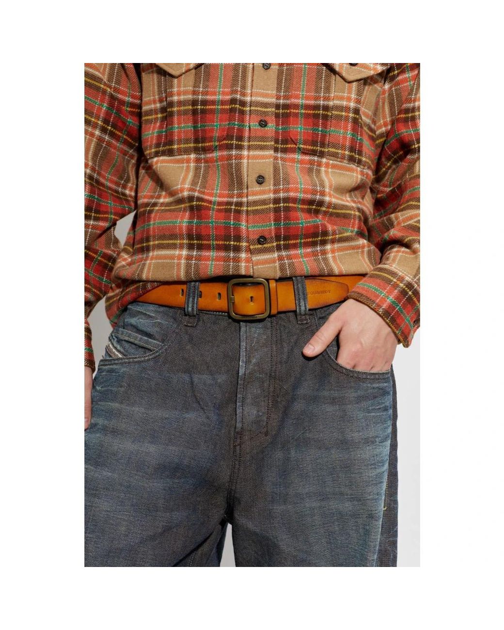 Belts di DSquared² in Brown da Uomo