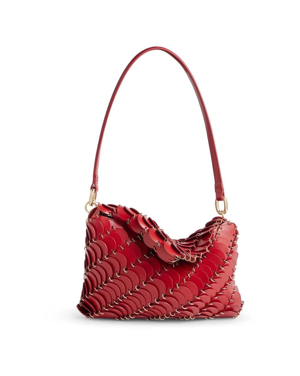 Rabanne Red Shoulder Bags