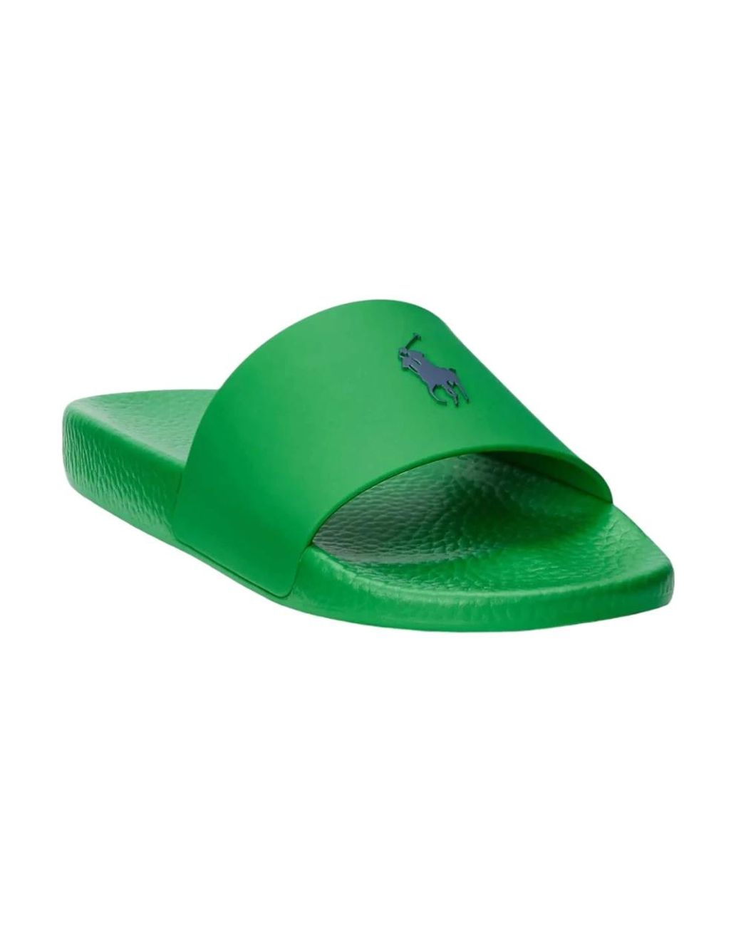 Ralph Lauren Green Sliders for men