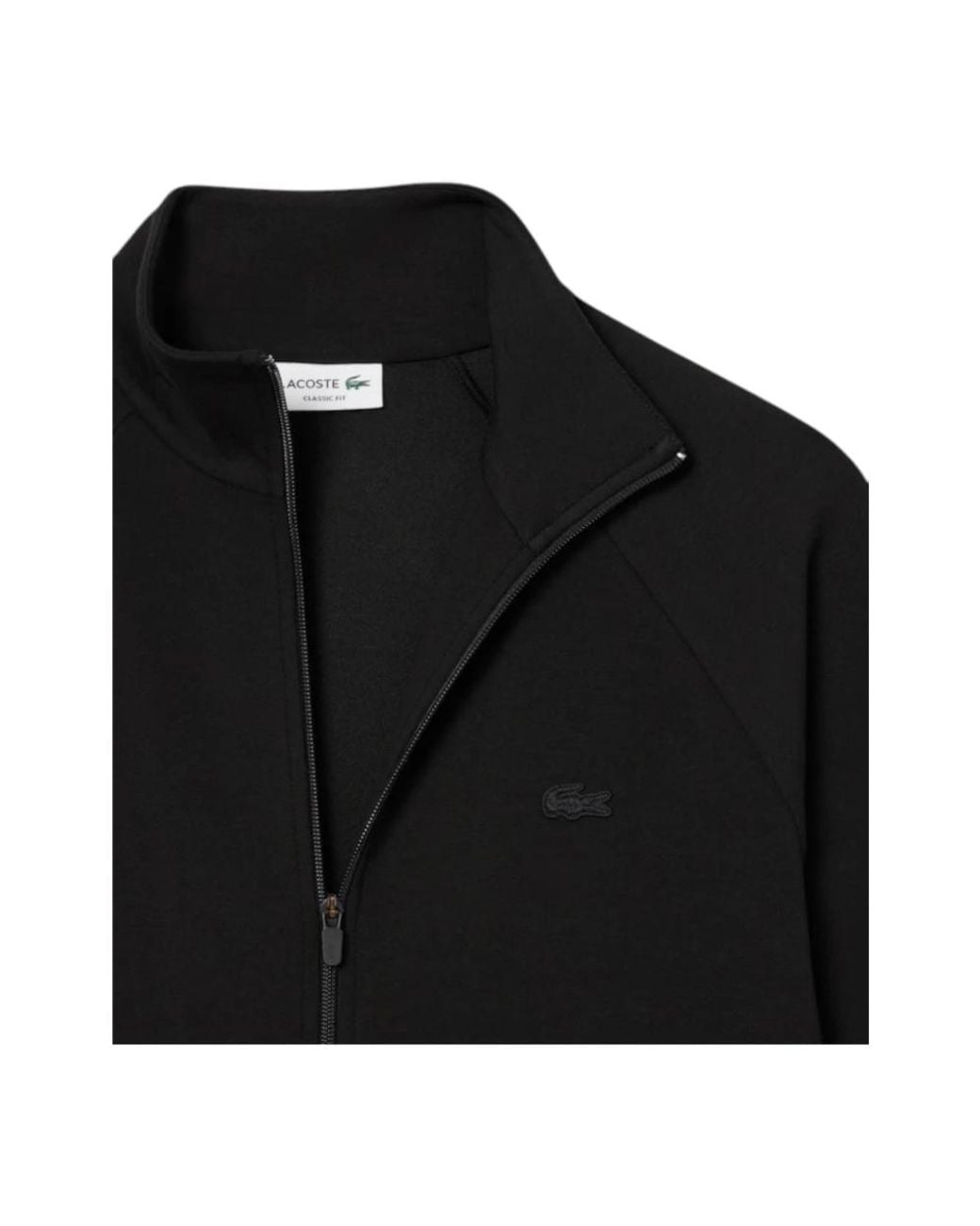 Lacoste Black Zip-Throughs for men