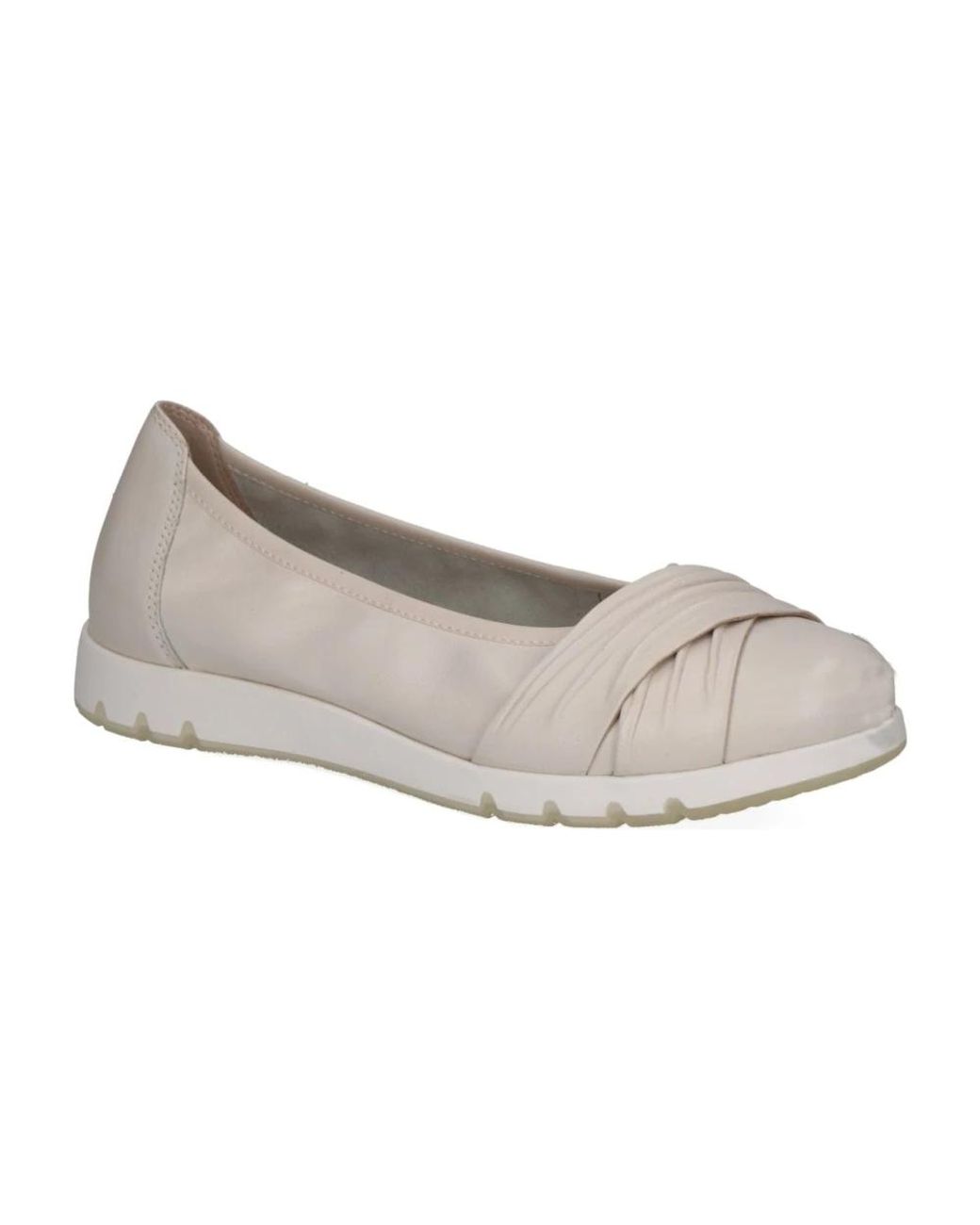 Caprice Gray Ballerina Shoes