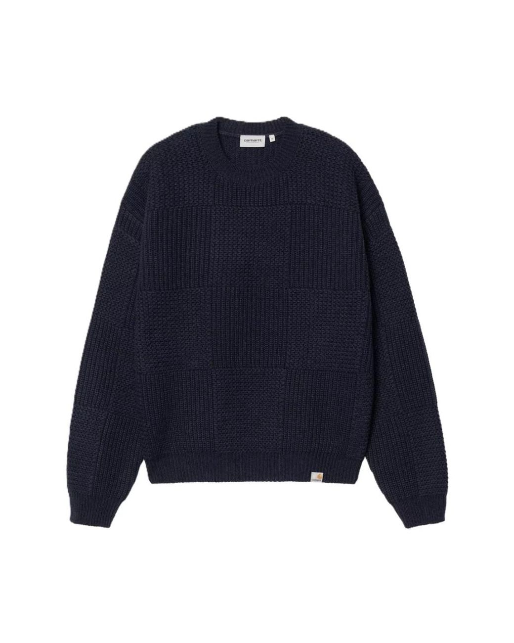 Carhartt Blue Round-Neck Knitwear for men