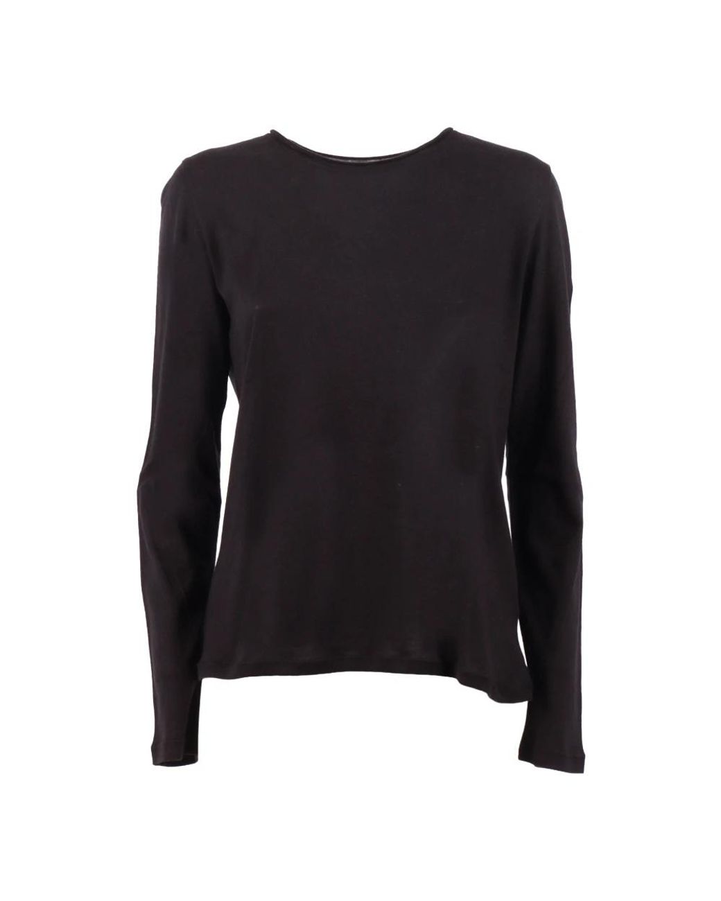 Majestic Filatures Black Long Sleeve T-Shirts