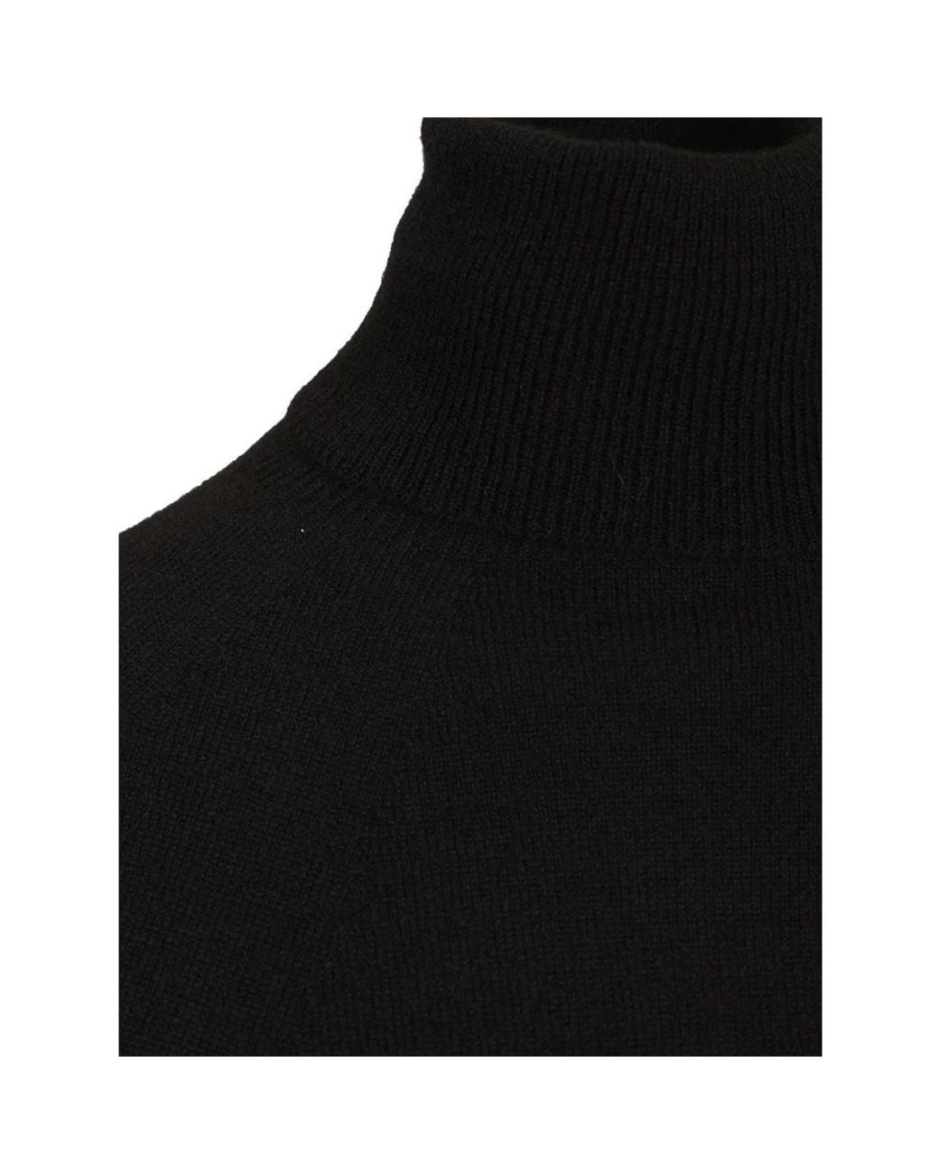 Emporio Armani Black Cashmere Knitwear