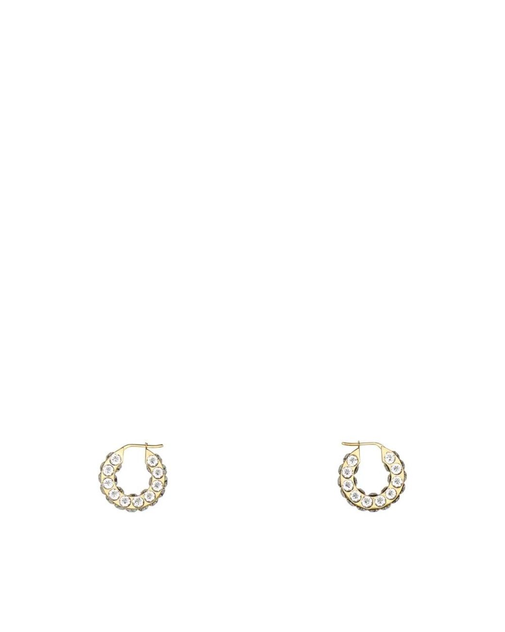 AMINA MUADDI White Earrings