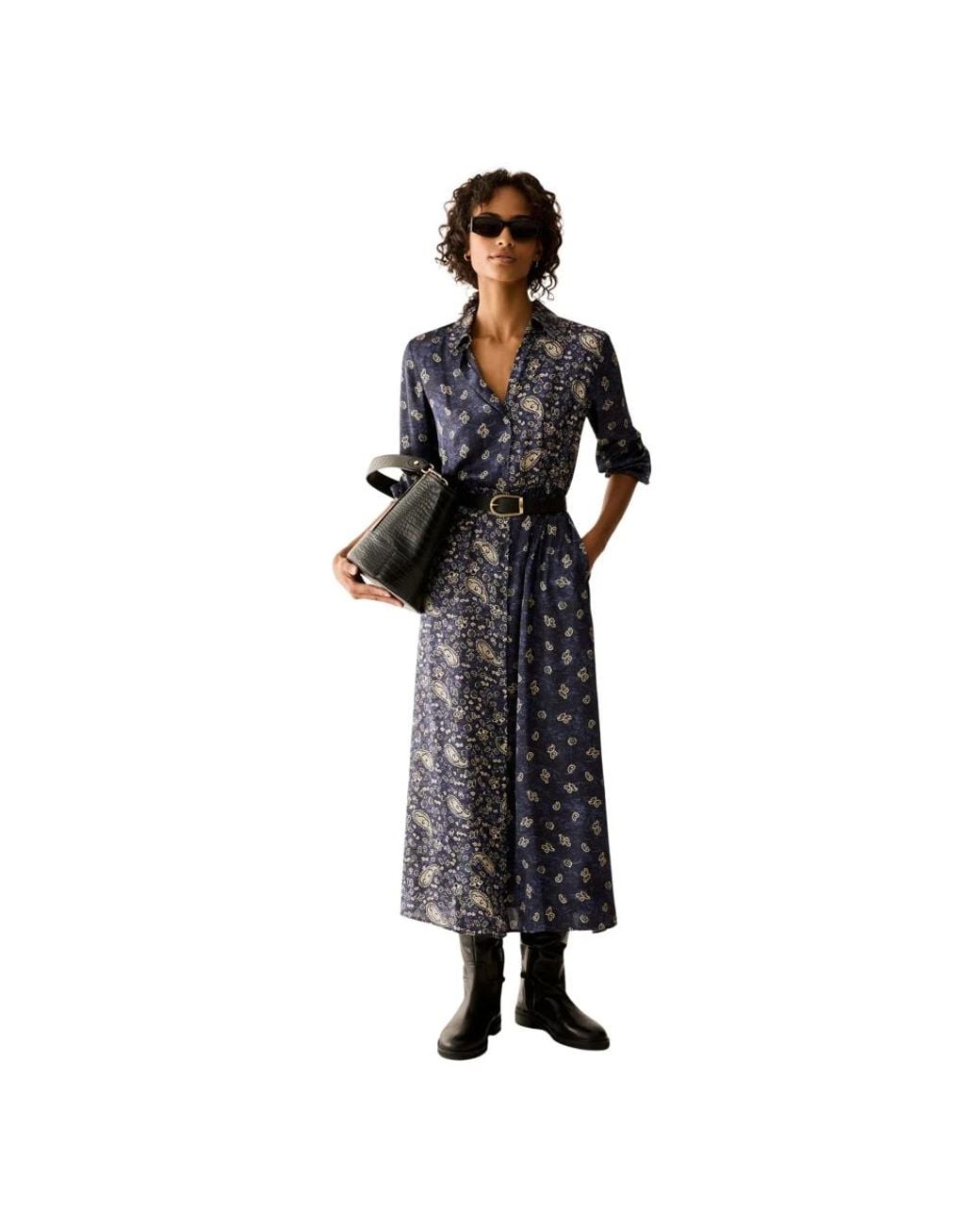 Pennyblack Blue Shirt Dresses