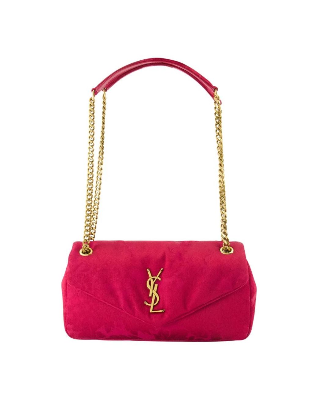 Saint Laurent Purple Shoulder Bags