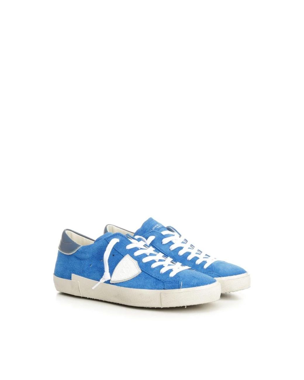 Philippe Model Blue Sneakers for men